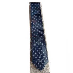 Fashion Lux Monogram Neck Tie